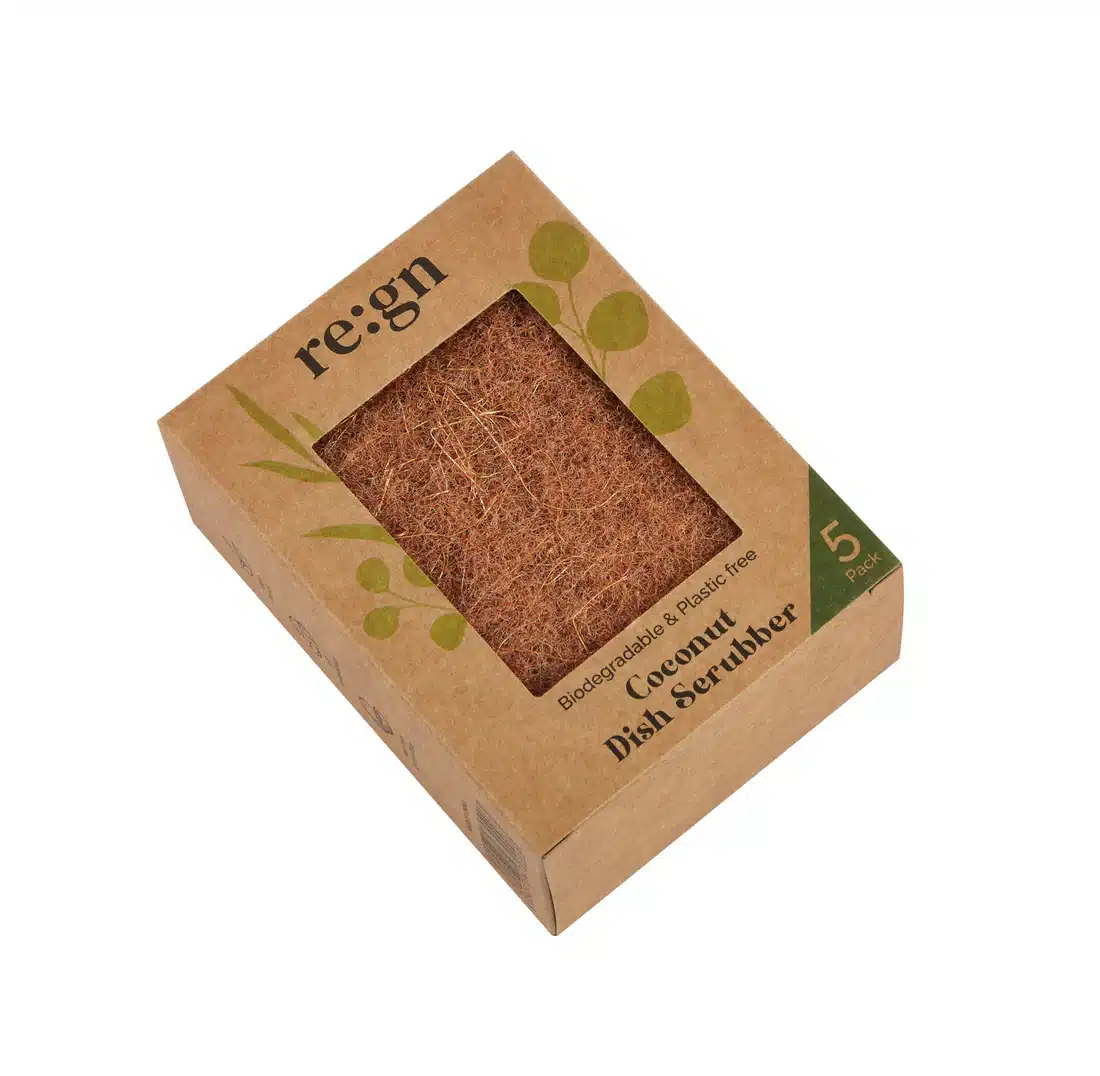 Coconut Kitchen Scourers: 5 Pack
