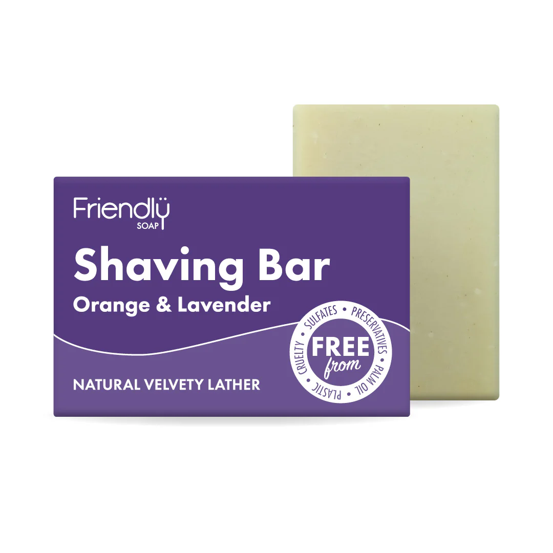 Friendly Shaving Bar - Orange and Lavender