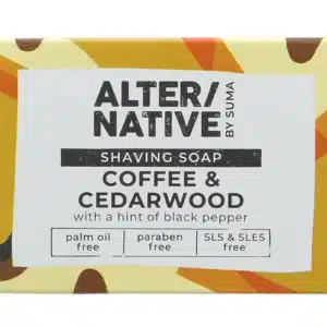 Alter/Native Coffee and Cedarwood Shave Bar