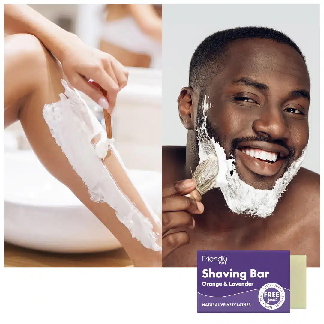 Friendly Shaving Bar - Orange and Lavender - Image 2