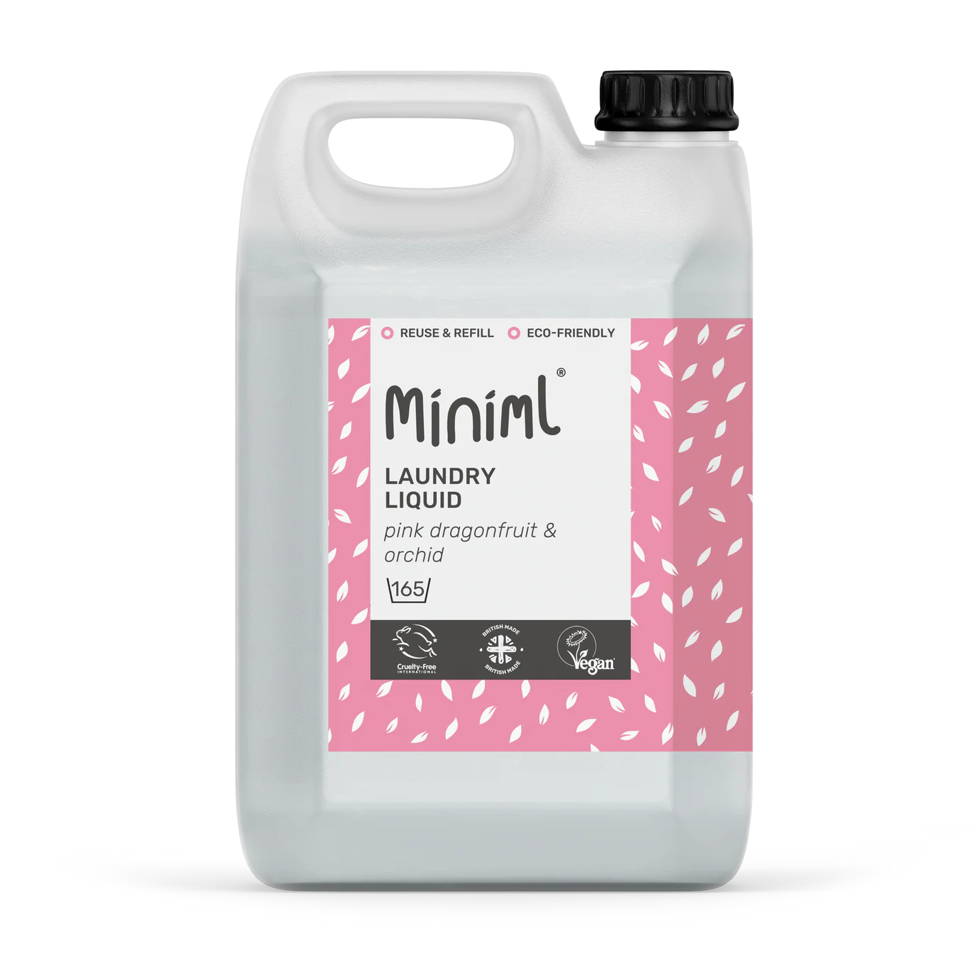 Miniml Non-Bio Laundry Liquid - Pink Dragonfruit & Orchid 5L