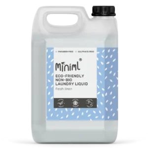 Miniml Non-Bio Laundry Liquid - Fresh Linen 5L