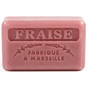 Savon De Marseille Soap - Strawberry (Fraise)