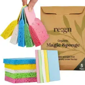 Magic Compressed Plant-Based Sponges: 5 Pack