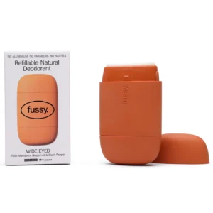Fussy Refillable Natural Deodorant Case - Wide Eyed