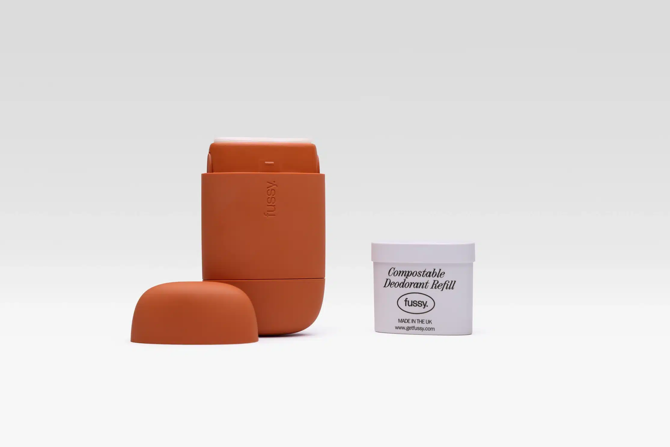 Fussy Refillable Natural Deodorant Case - Wide Eyed - Image 3