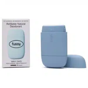 Fussy Refillable Natural Deodorant Case - Wavy Days