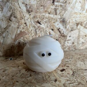 Scary Ball Ghost Candle