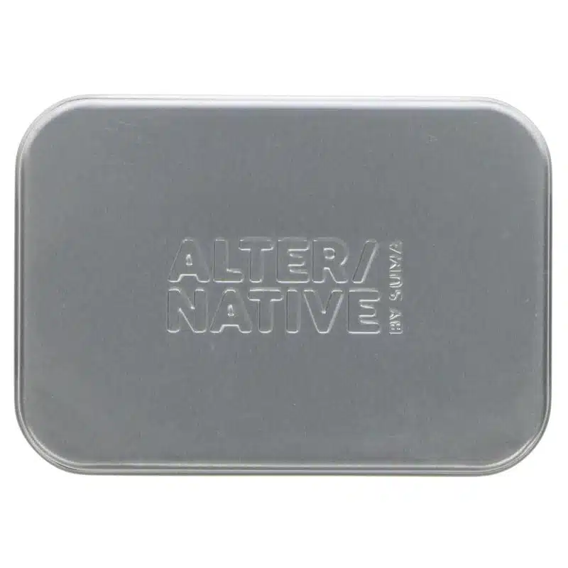 Aluminium Travel Soap Tin Rectangle