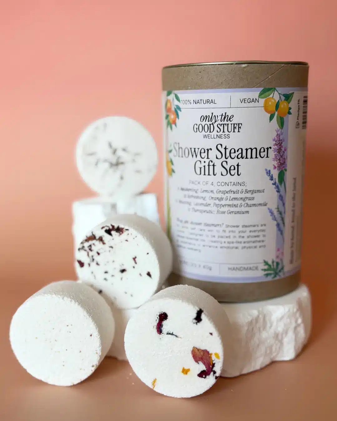 Only The Good Stuff Shower Steamer Tin Gift Sets - Image 2