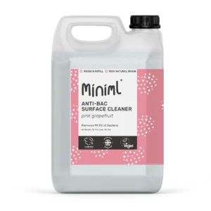 Miniml Anti-Bac Surface Spray Cleaner - Pink Grapefruit 5L