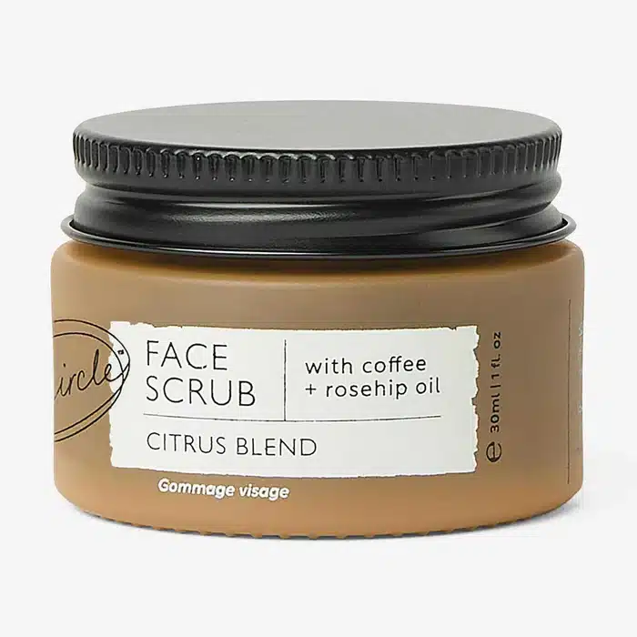 Upcircle Coffee Face Scrub Travel Size - Citrus Blend