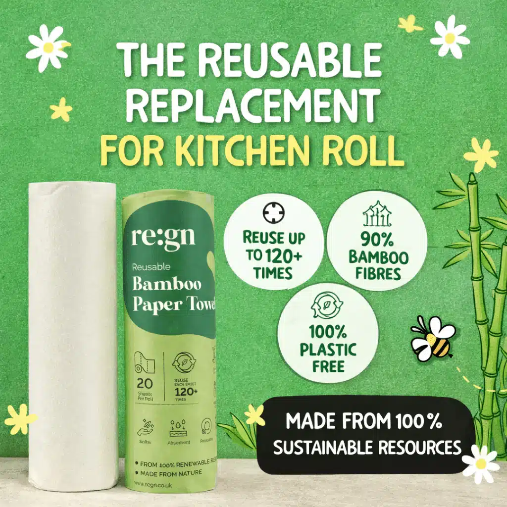 Reusable Bamboo Kitchen Towels - Image 3
