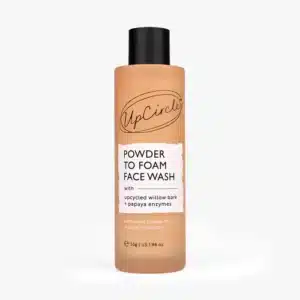 Upcircle Powder to Foam Face Wash with Willow Bark and Papaya Enzymes