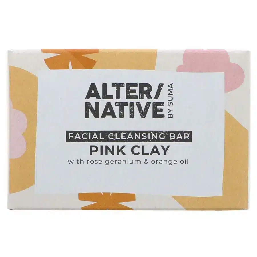 Alter/Native Facial Cleaning Bar Pink Clay