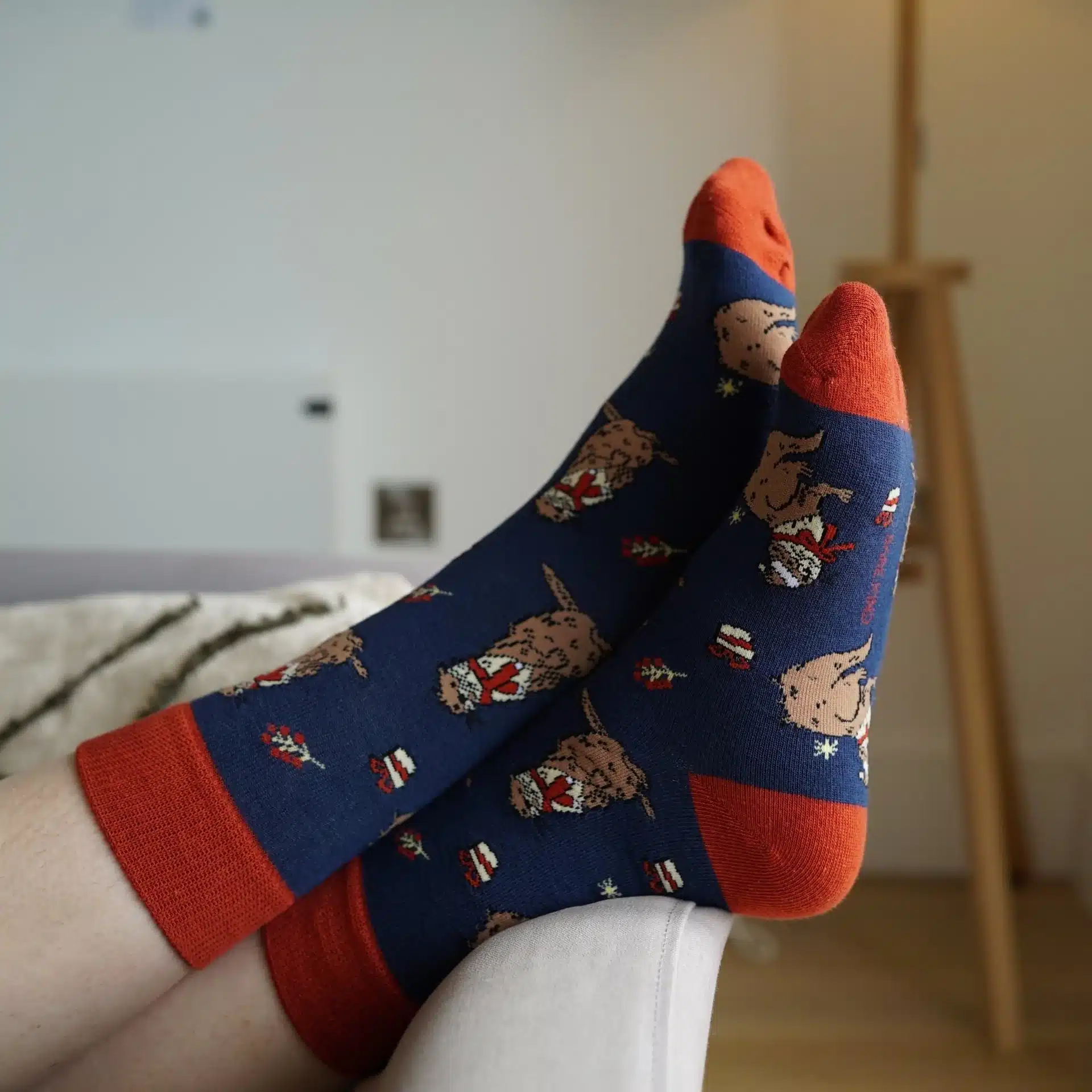 Bare Kind Christmas Otter Socks UK 4-7 - Image 2